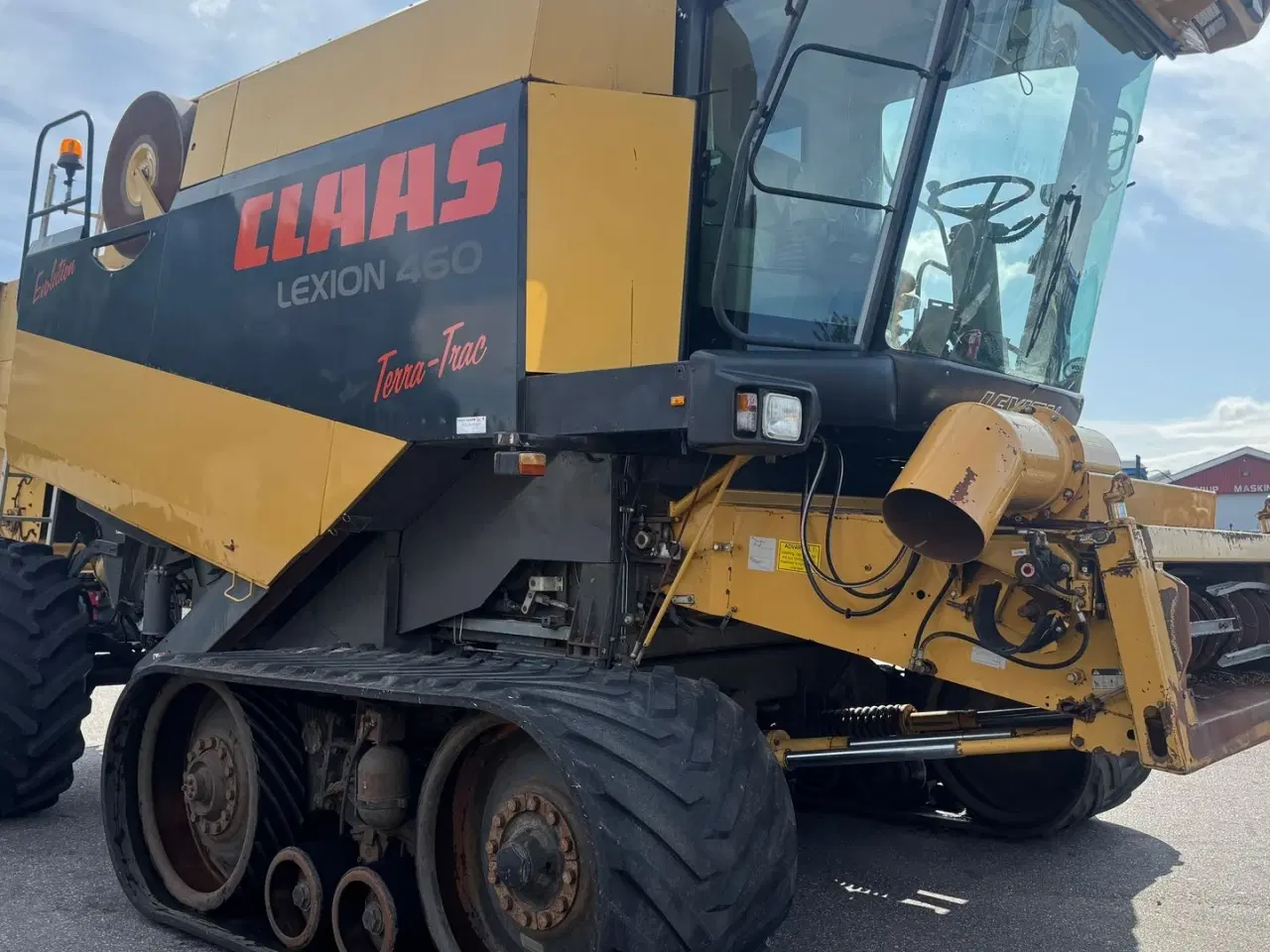 Billede 7 - CLAAS Lexion 460 EVOLUTION MED BÆLTER, 4WD OG V900 SKÆREBORD!