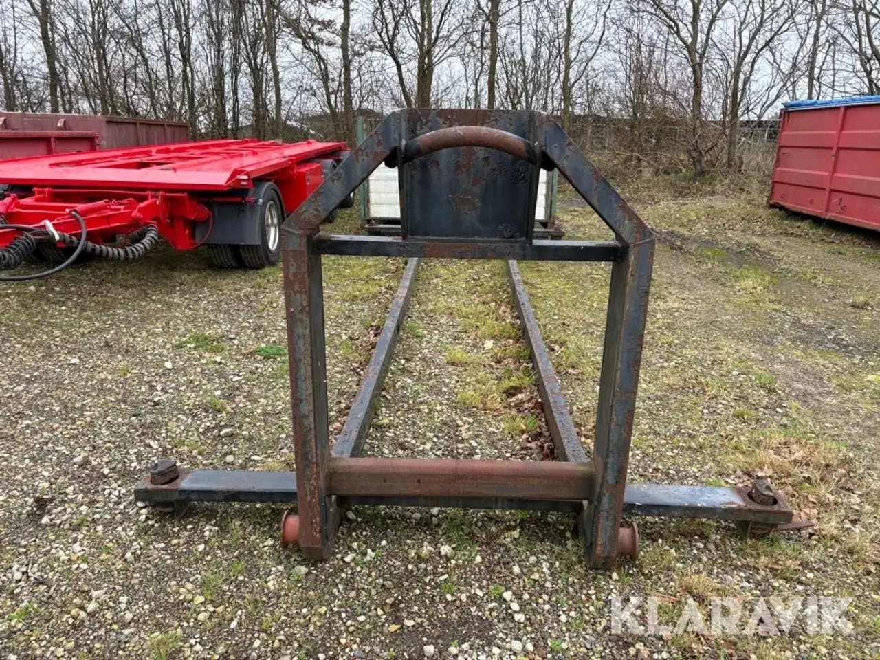 Billede 2 - Bundramme til 20fods container Miljø-art U iso inp 60