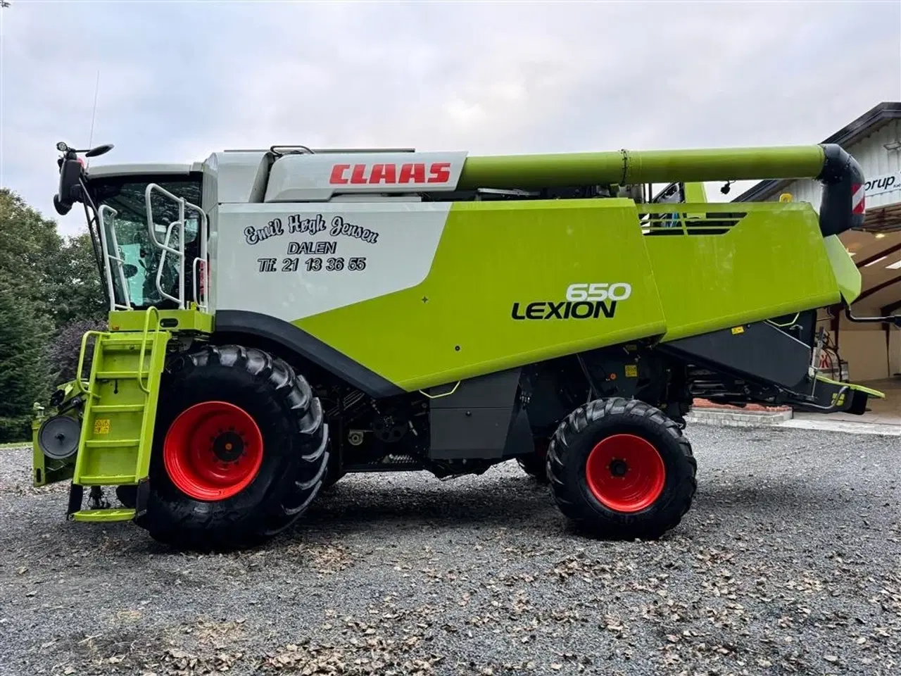 Billede 4 - CLAAS LEXION 650 KUN 850 TIMER OG V770 SKÆREBORD!