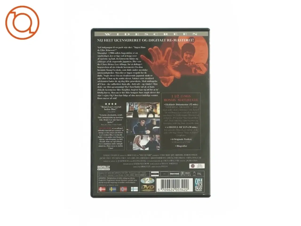 Billede 2 - Fist off fury (DVD)