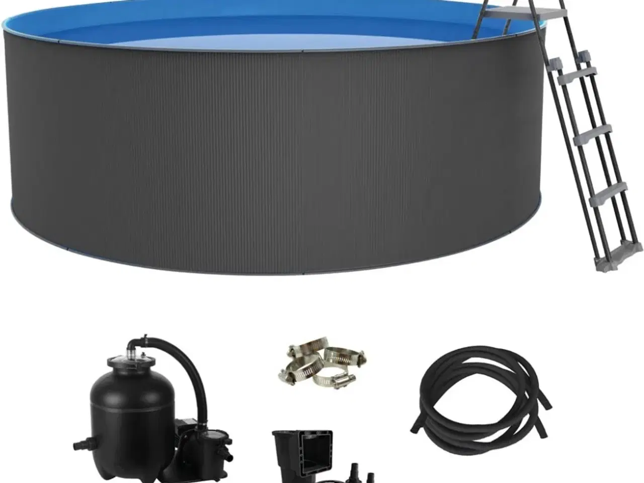 Billede 1 - Swim & Fun Pool - Santorini XL Ø460x120 (17.600 li