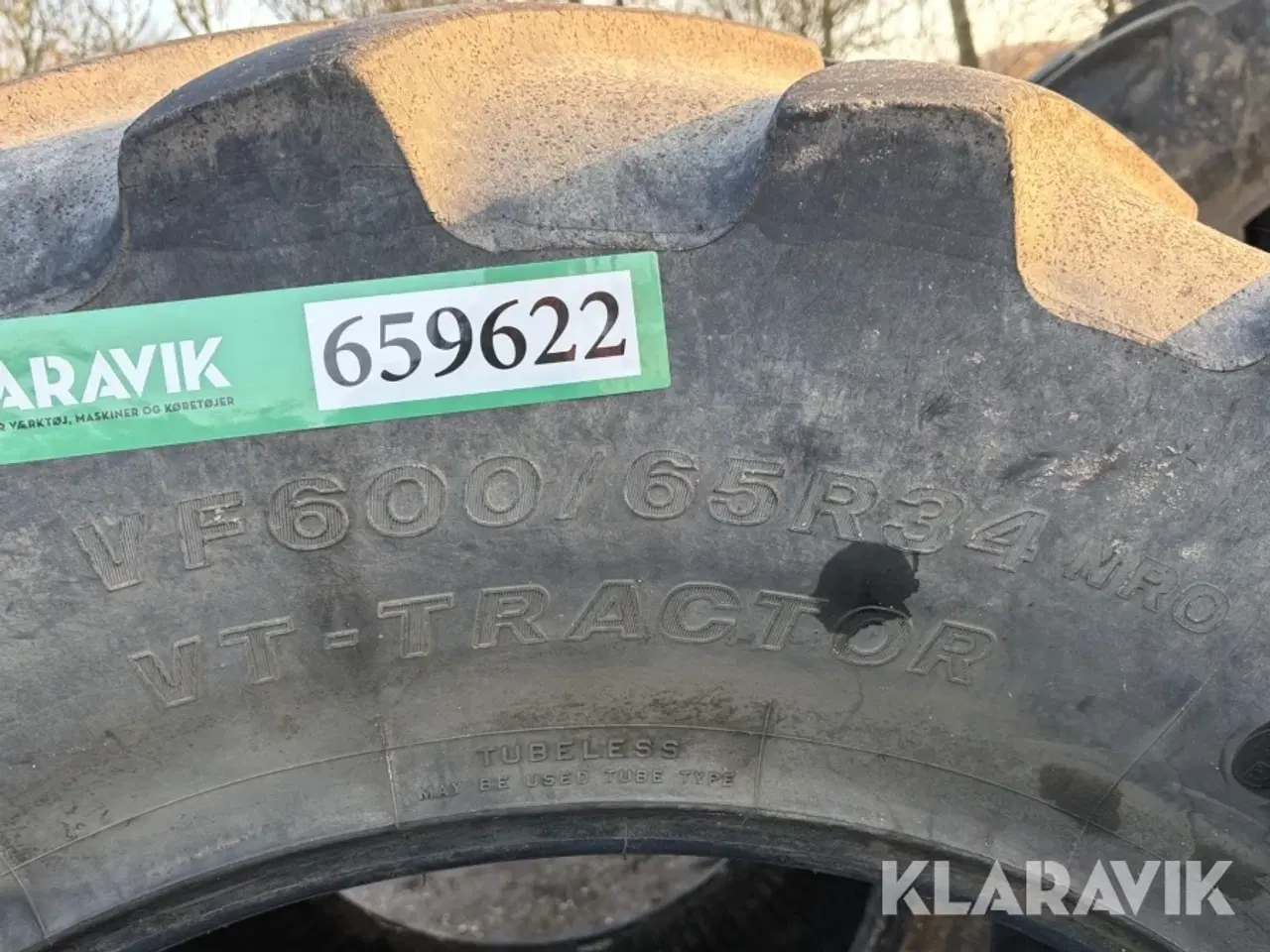 Billede 4 - Landbrugsdæk Bridgestone 600/65R34 2 styk