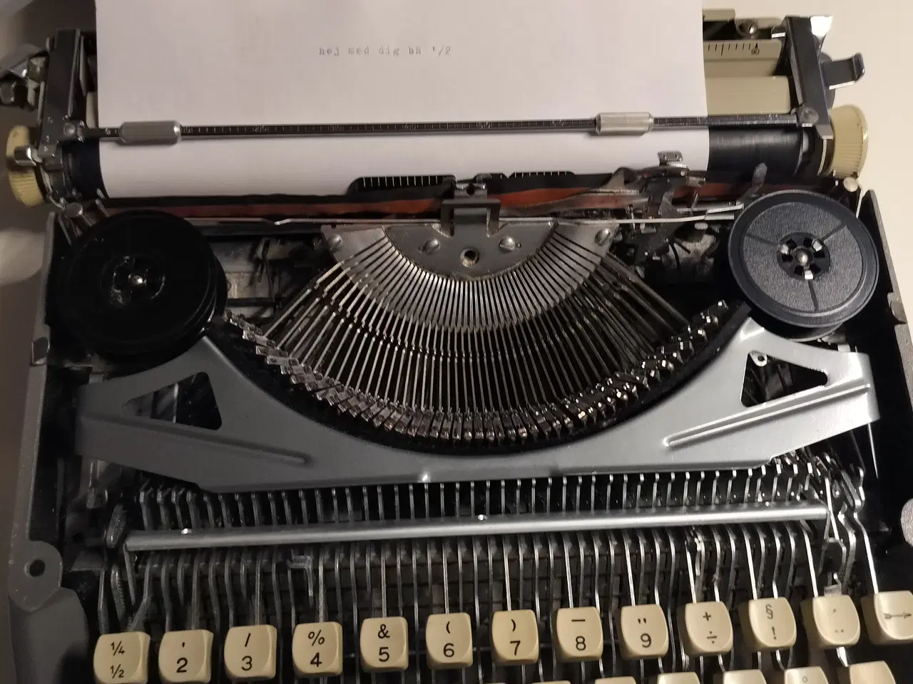 Billede 5 - Gammel Antares mekanisk rejseskrivemaskine