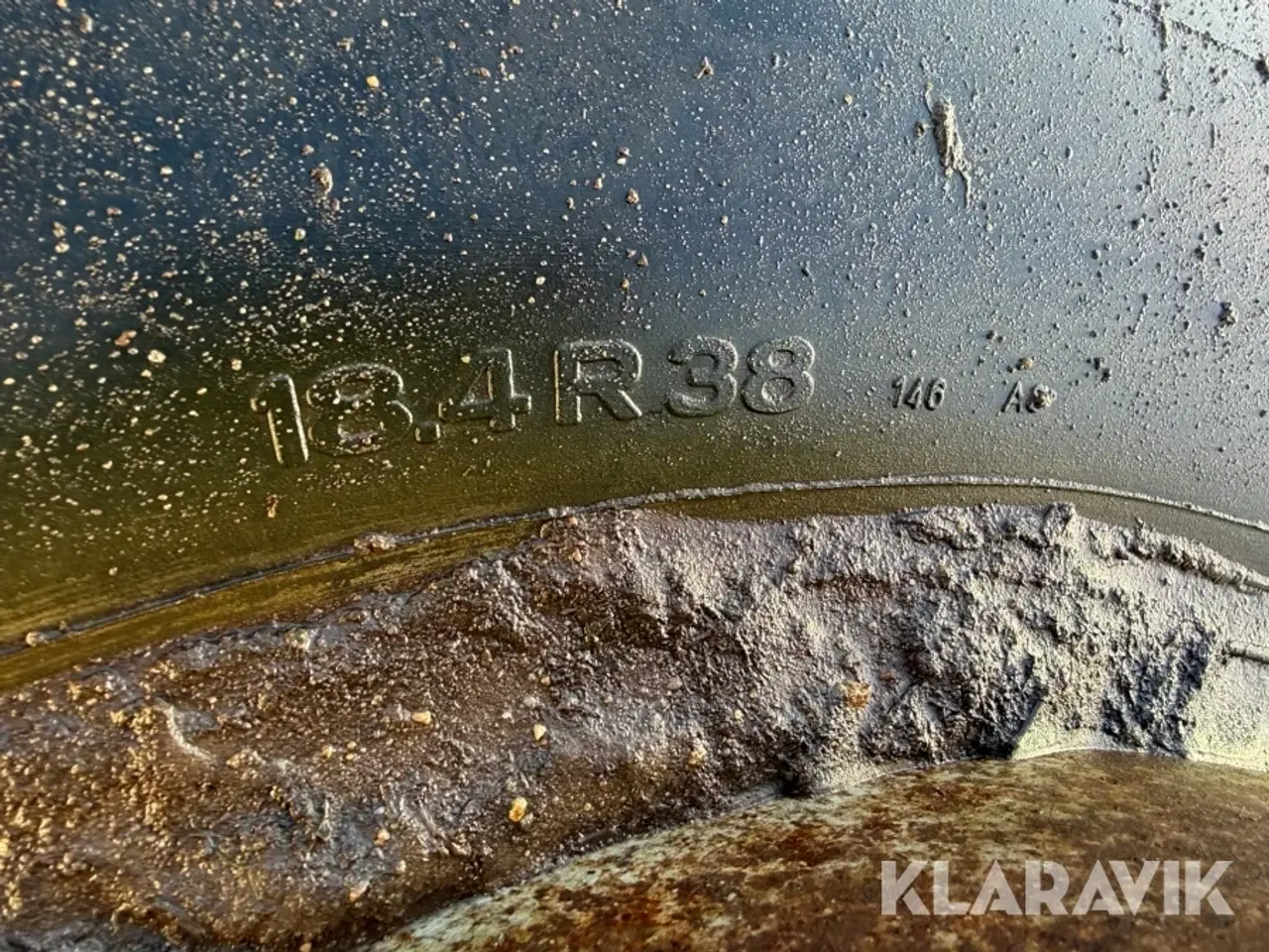 Billede 8 - Tvillingehjul Semperit 18.4R38 med låse 2 styk