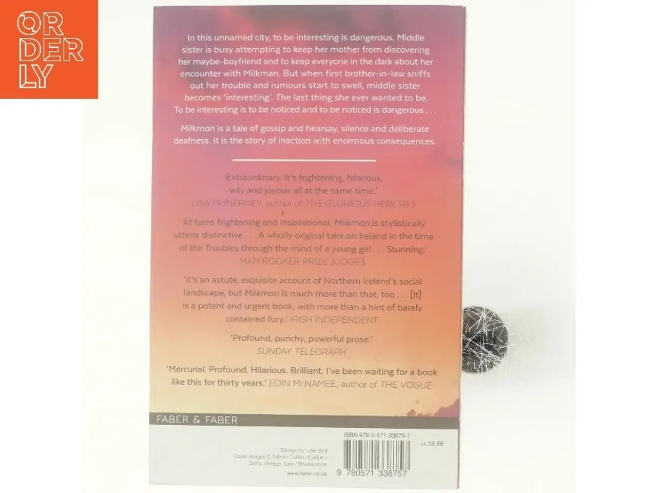 Billede 3 - Milkman af Anna Burns (1962-) (Bog)