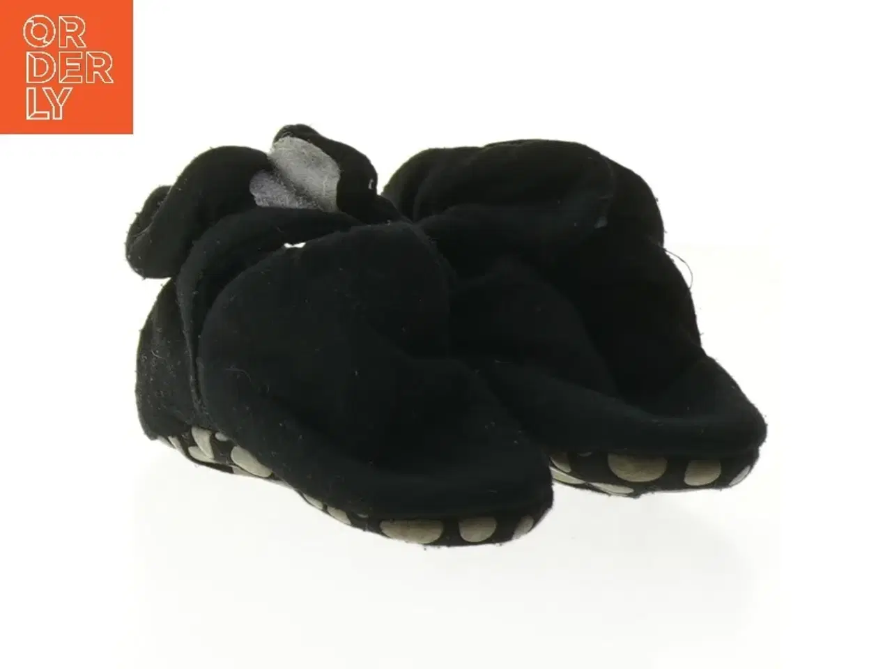 Billede 2 - Sorte stoffutter (str. 13 cm)