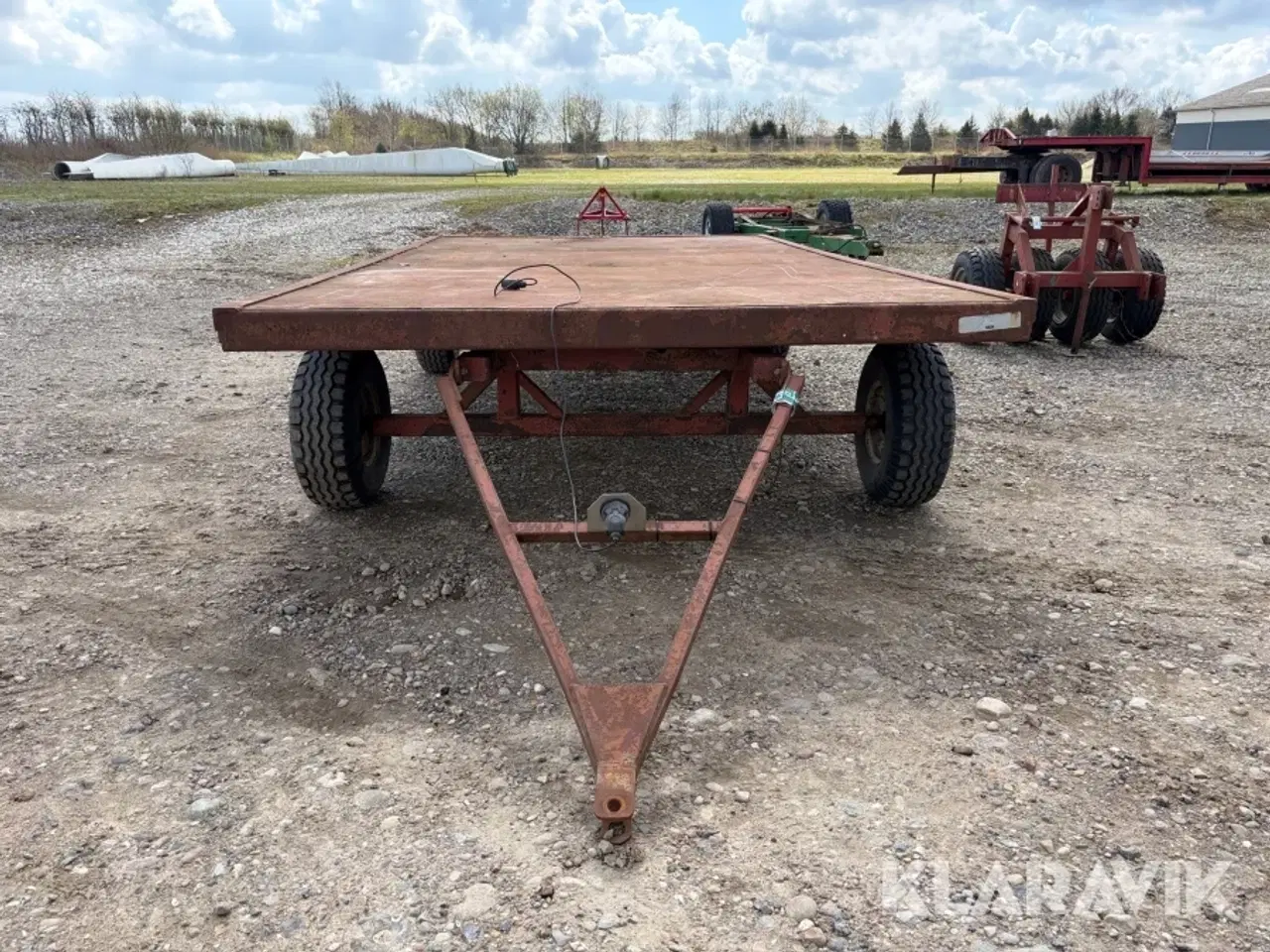 Billede 2 - Halmvogn med bremser