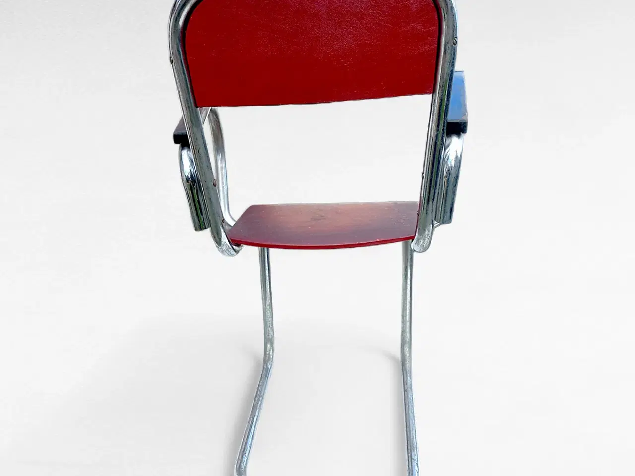 Billede 4 - Funkisstol i forkromet stål – ca. 1930/40’erne