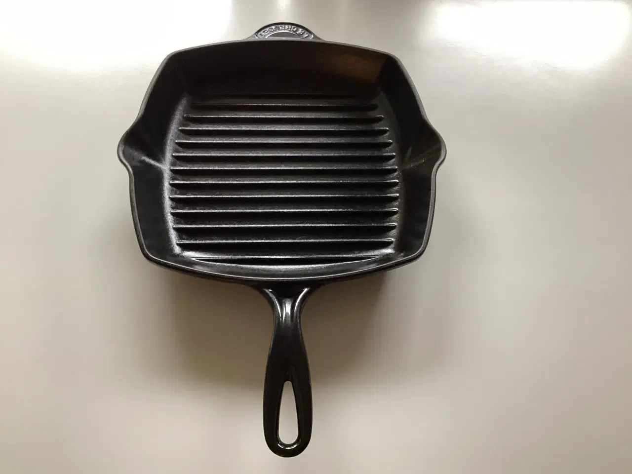 Billede 1 - Pæn og velholdt sort Le Creuset grillpande