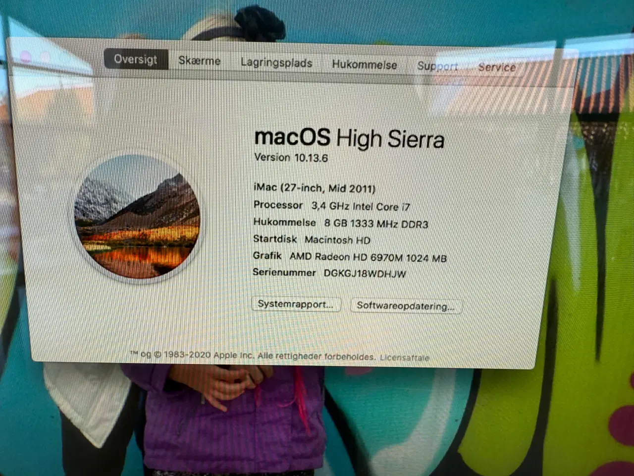 Billede 6 - iMac computer 