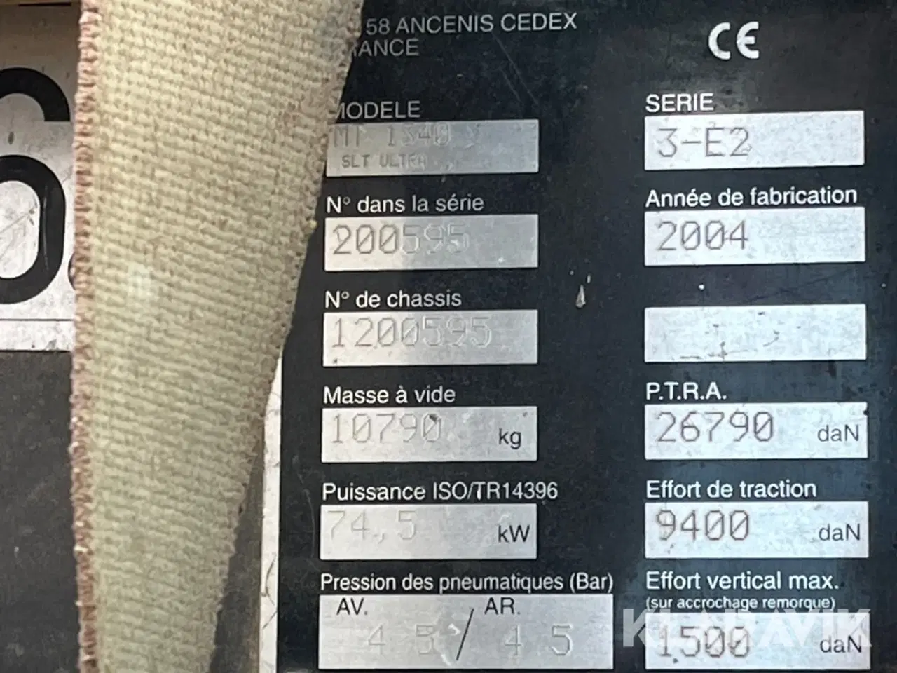 Billede 7 - Teleskoplæsser MANITOU MT1340 SLT ULTRA