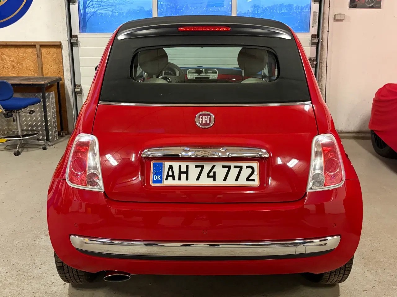 Billede 3 - NYSYNET Fiat 500C 1,2 pop LAV KM TAL