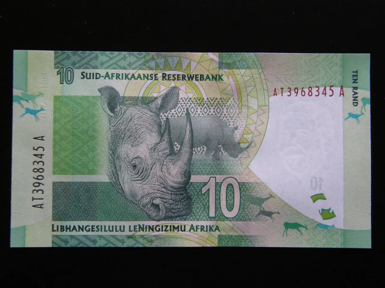 Billede 2 - Sydafrika 10  2012 Rand Nelson Mandela Unc.