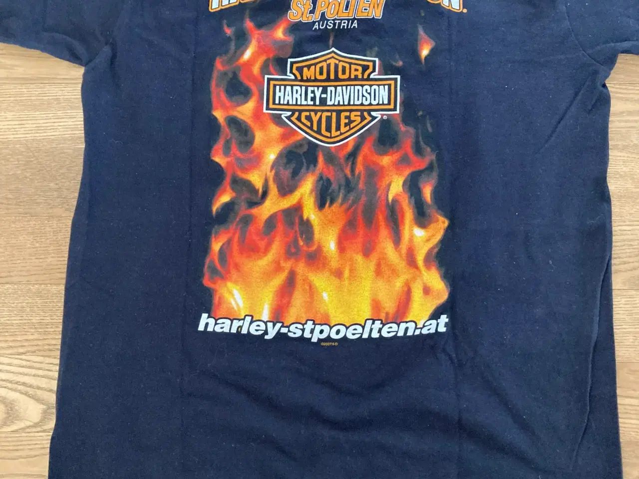 Billede 2 - Harley-Davidson T-shirt sort bomuld str. M