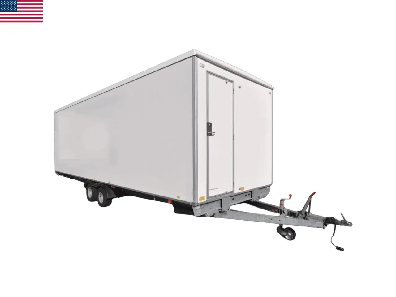 Billede 1 - Badvogn 2x4 med oliefyr