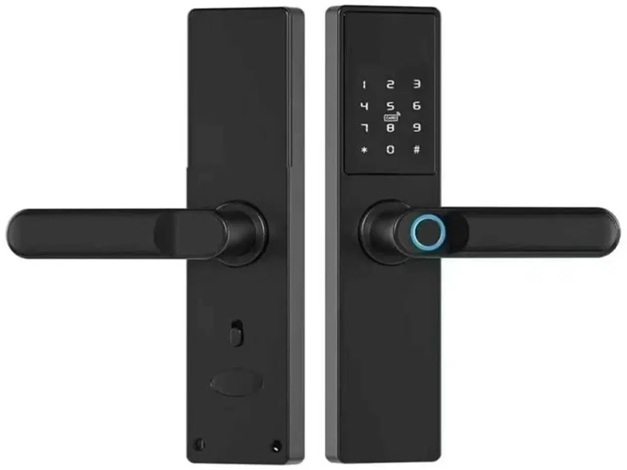 Billede 1 - 2 stk. Smart Lock Entrivo HR05 Sort