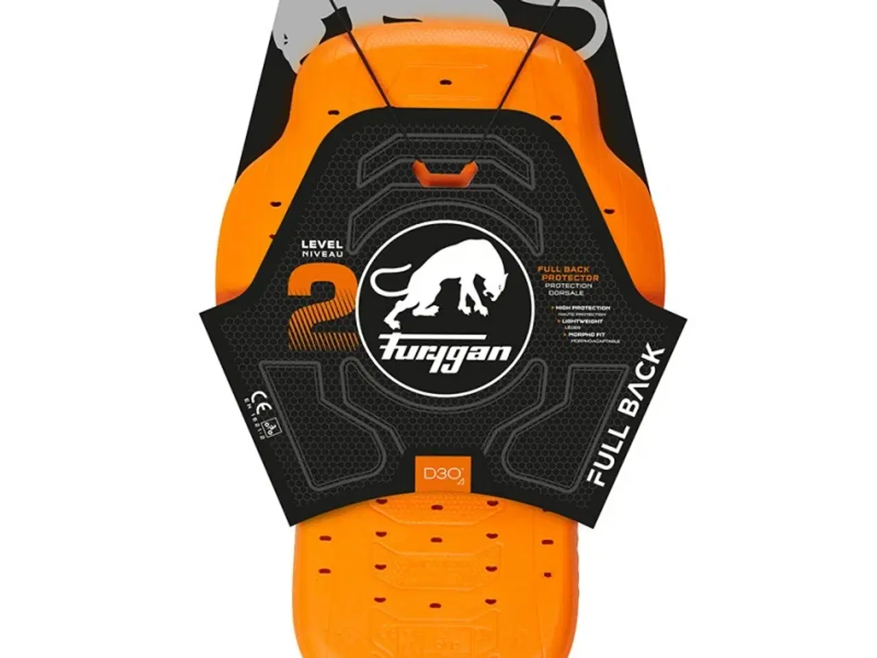 Billede 1 - Furygan D3O Full Back Viper2 - Før kr. 499,-