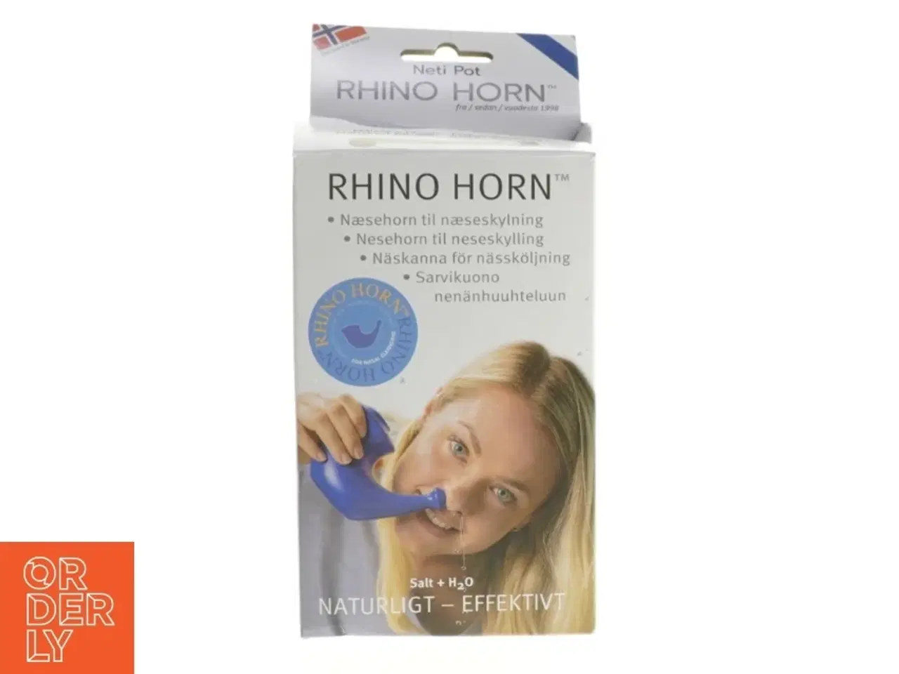 Billede 3 - RHINO HORN Næsehorn til næseskylning fra Neti Pot