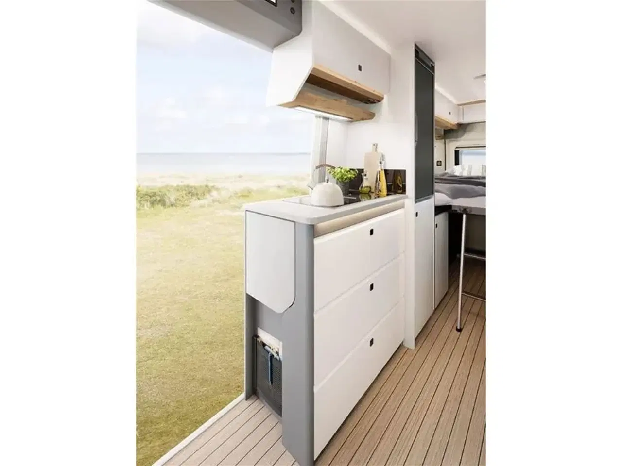 Billede 7 - 2026 - Hobby Prestige VAN 640 ET First Edition   Lækker Campervan fra Hobby med 180 Hk og automatgear fra Hinshøj Caravan.
