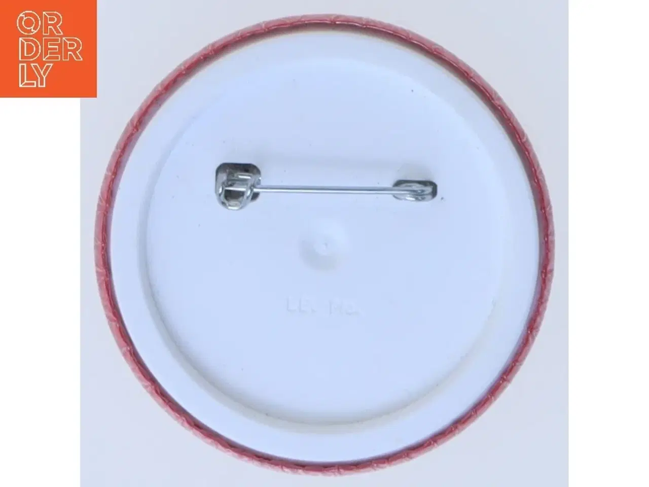 Billede 3 - Badge med sjov tekst (str. Ø 5,5 cm)