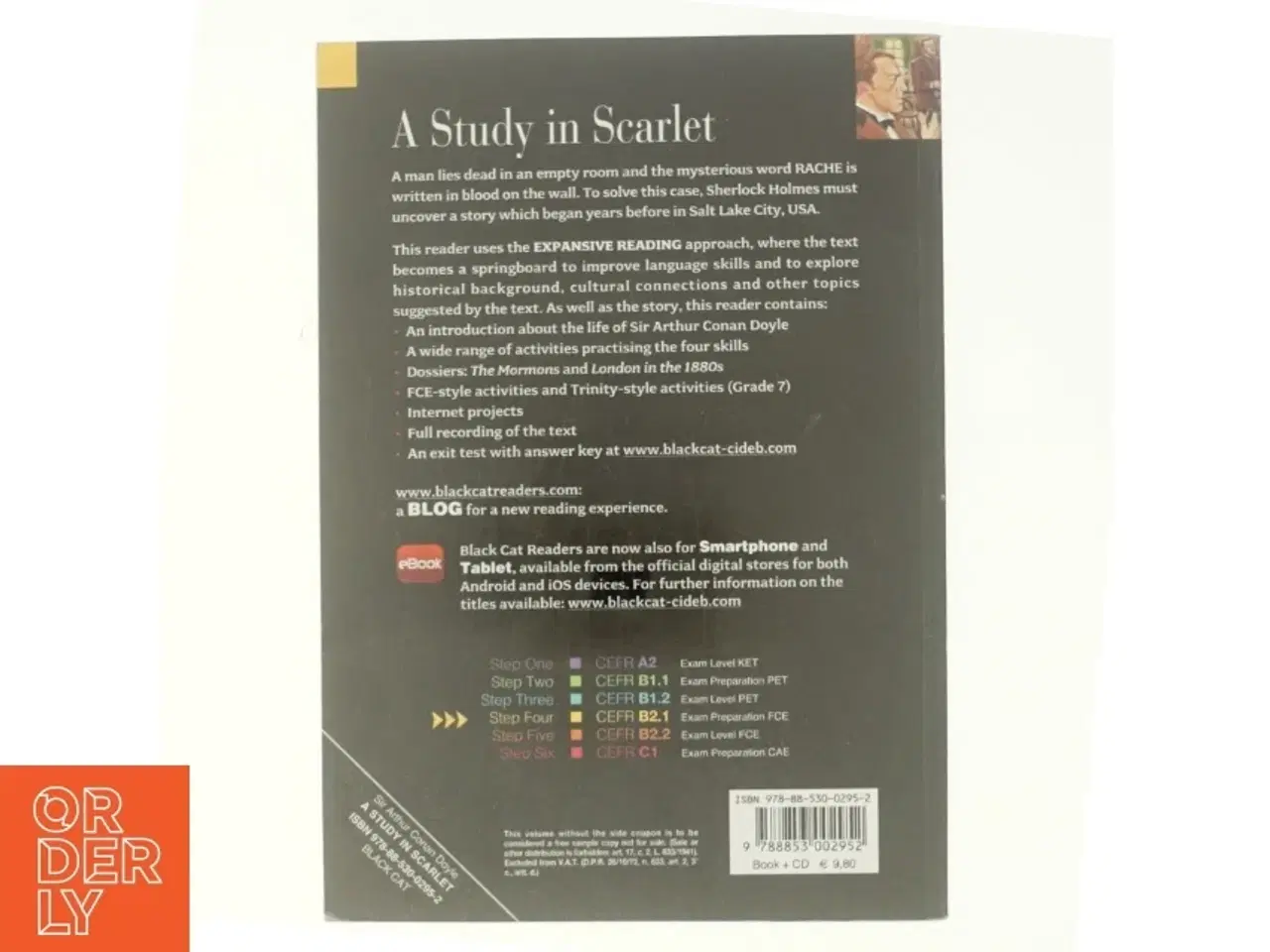Billede 3 - Study in Scarlet+cd af Arthur Conan Doyle, Nancy Timmins, Eleanor Donaldson (Bog)