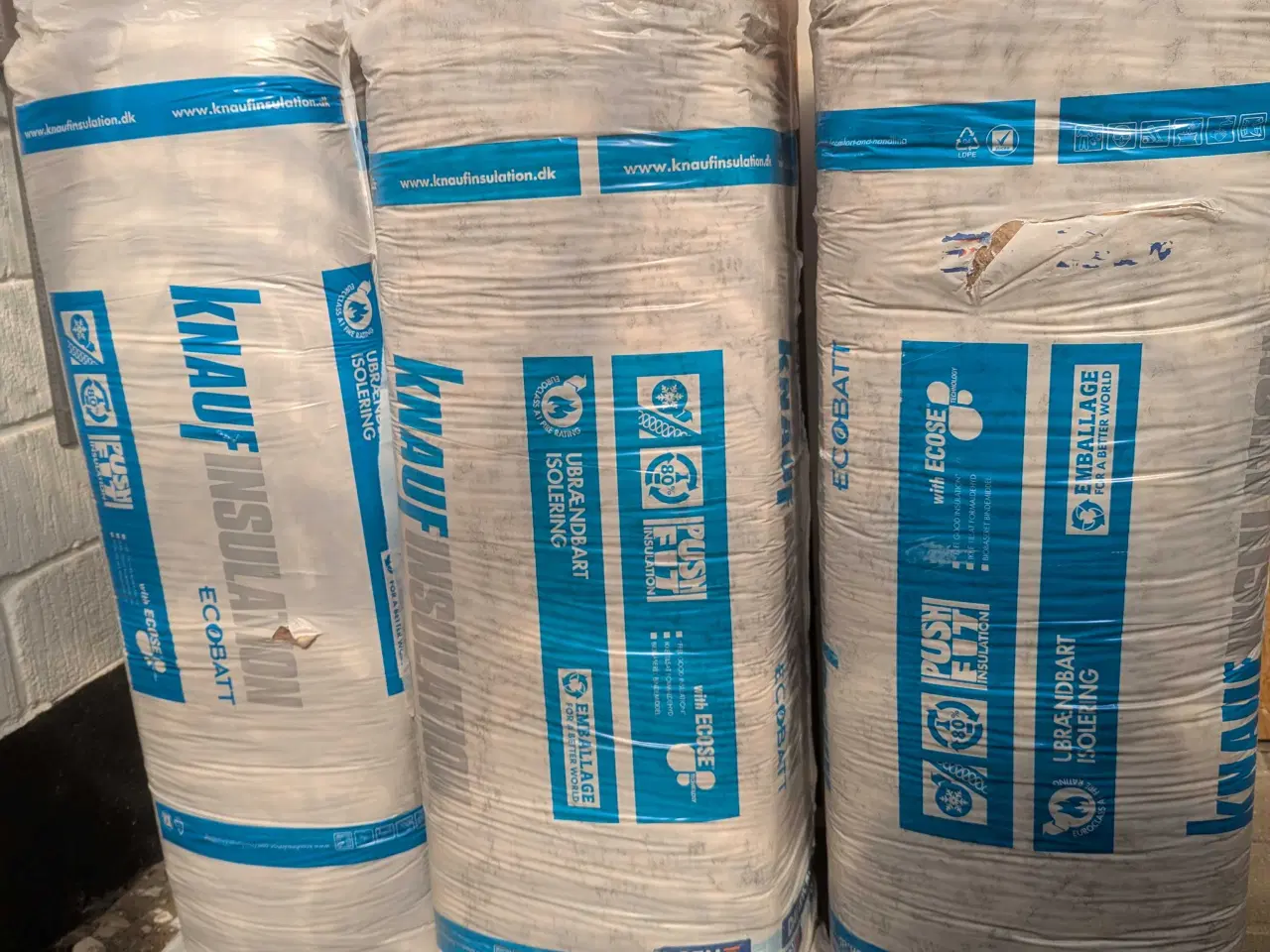 Billede 1 - 3 x Knauf EcoBatt 37 insulation form 45x460x1250 m