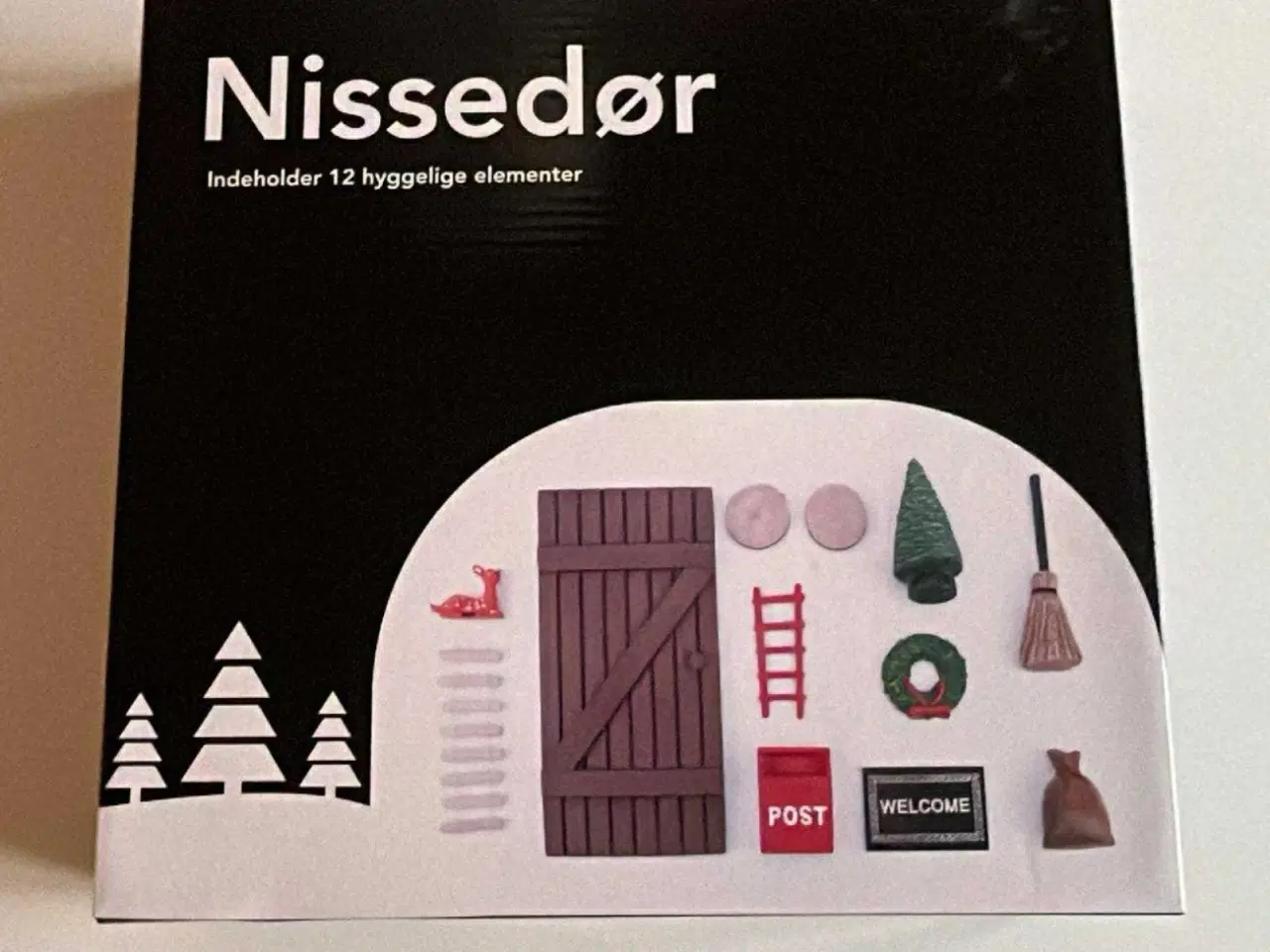Billede 1 - Nissedør med 12 dele
