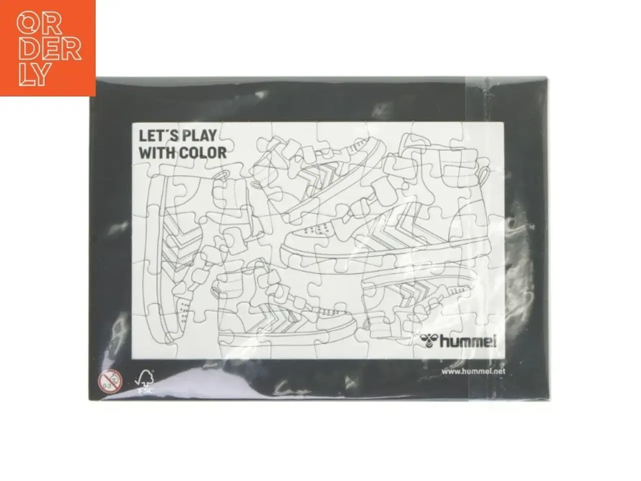 Billede 2 - Hummel puslespil med farvelægning fra Hummel (str. 21x14,5 cm)