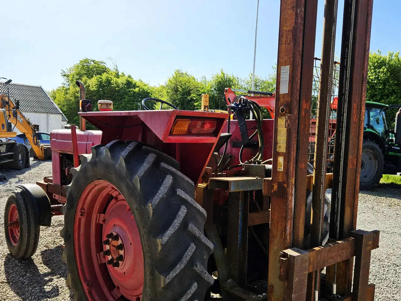 Billede 7 - Volvo BM T650 traktor / med byggelift