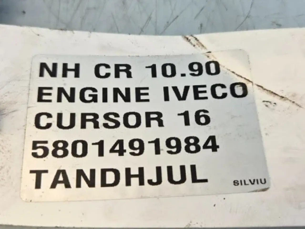 Billede 8 - Iveco Cursor16   Tandhjul    5801491984