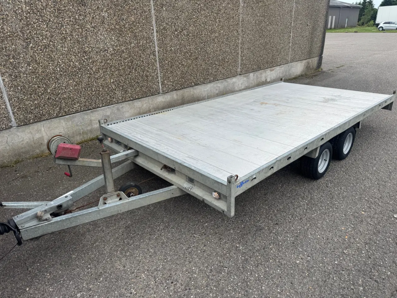Billede 2 - Anssems MSX3000 autotrailer / lad- / maskintrailer