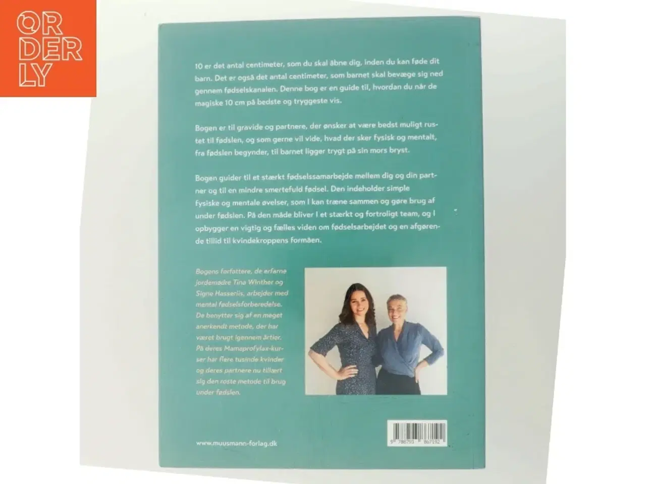 Billede 3 - 10 centimeter : lindrende teknikker til fødslen, der styrker fødselssamarbejdet mellem den gravide og hendes partner af Tina Winther (f. 197