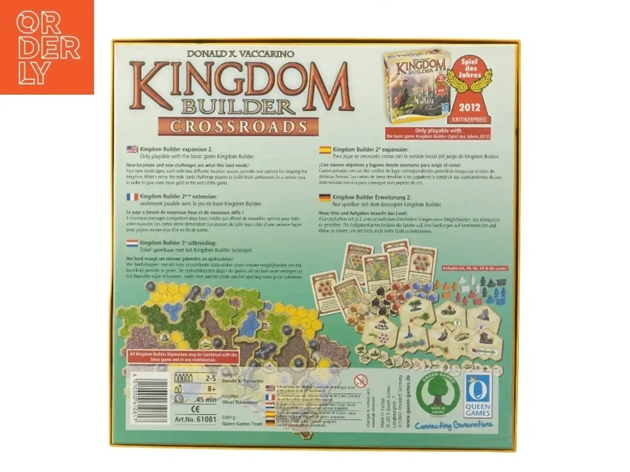 Billede 3 - Kingdom Builder: Crossroads Ekspansionsspil fra Queen Games (str. 31x31 cm)