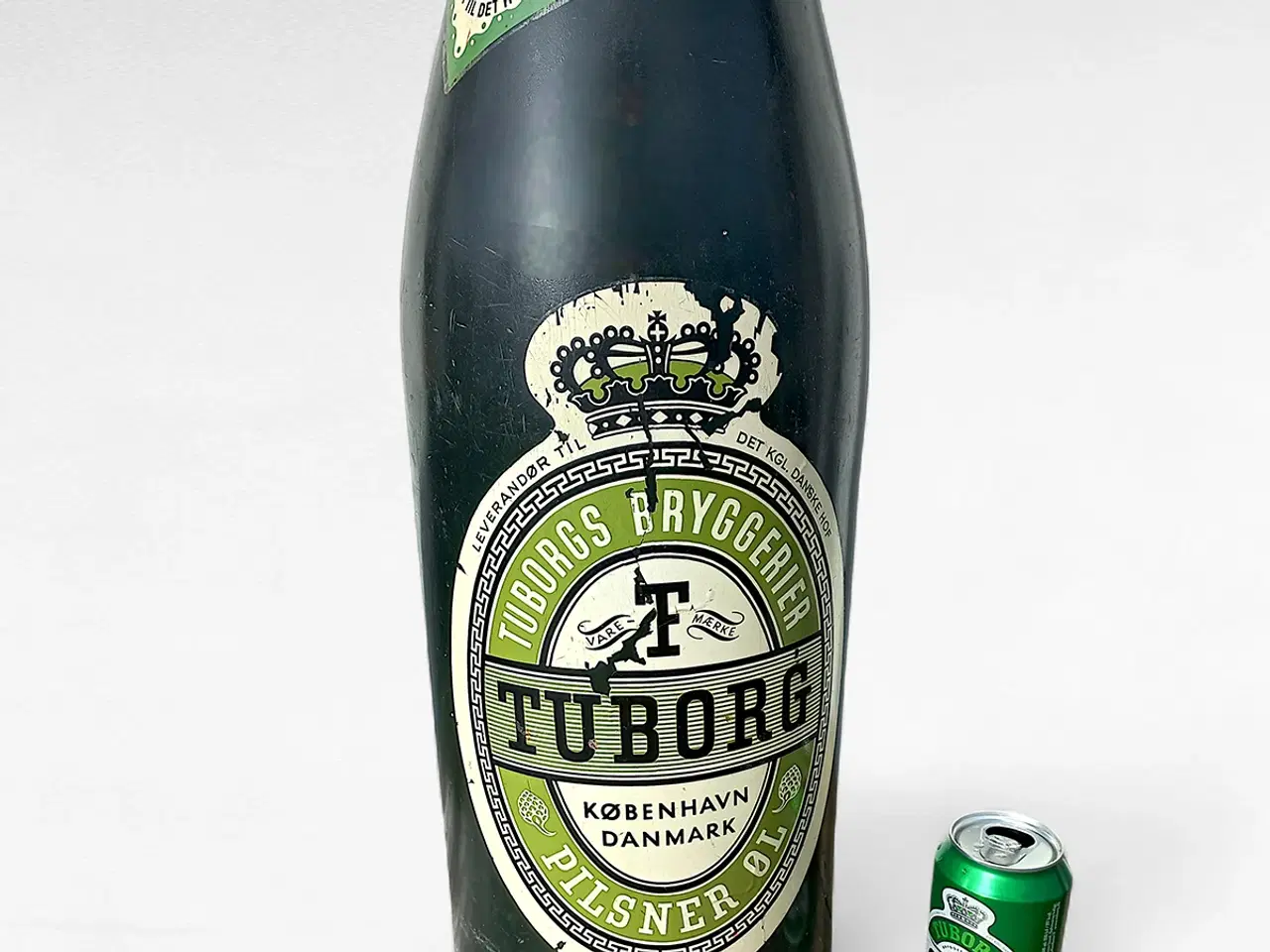 Billede 2 - Tuborg Grøn – stor reklameflaske