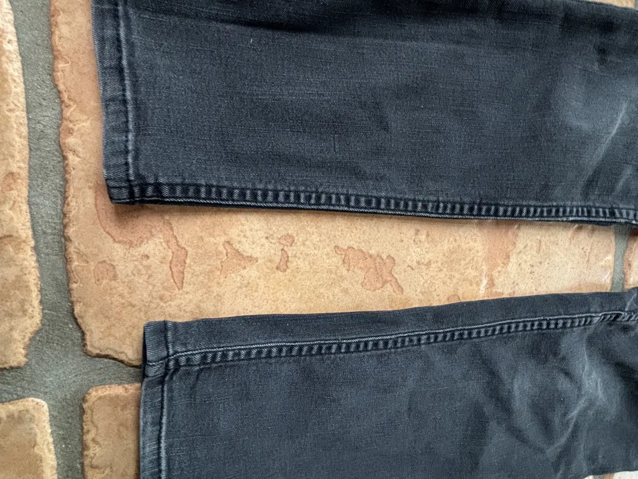 Billede 2 - H&M bukser : leggings pige str 140 sort bomuld