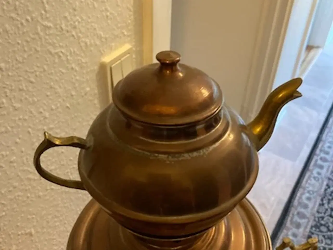 Billede 5 - Kobber Samovar til the