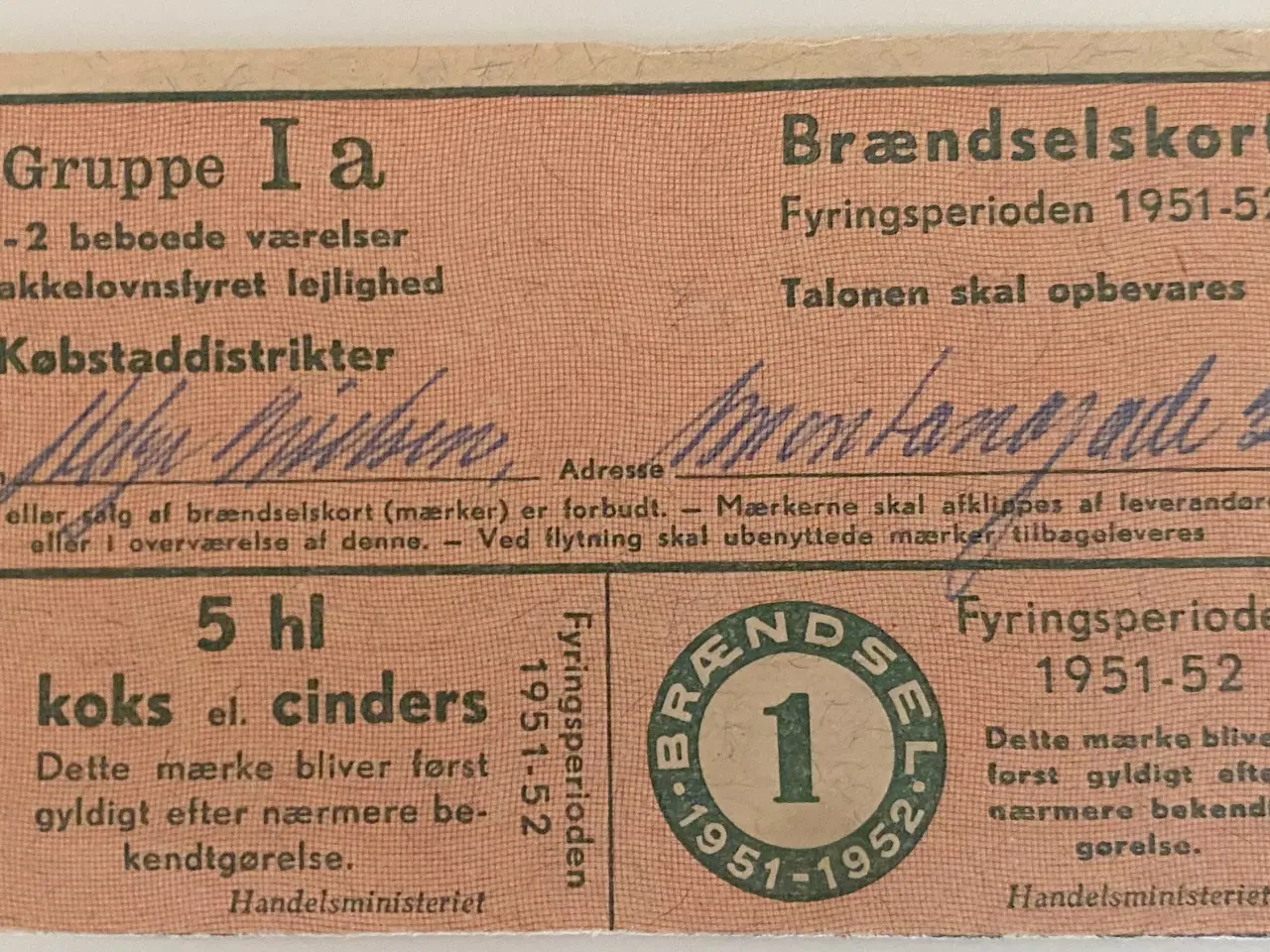 Billede 14 - Købekort Kvinder, Mænd & Piger