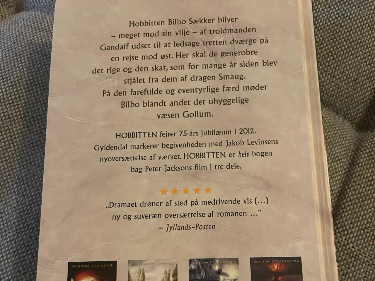 Billede 3 - Bogen Hobbitten af J.R.R. Tolkien på dansk