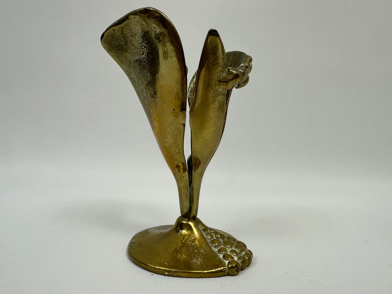 Billede 2 - Retro messing vase / kunst 
