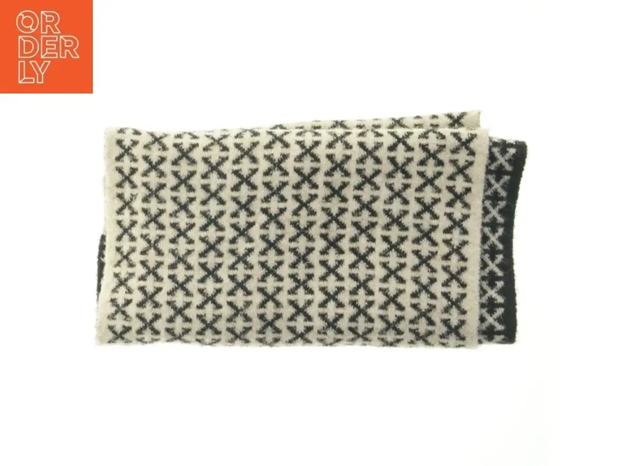 Billede 1 - Uldtæppe med mønster (str. 40x180 cm)