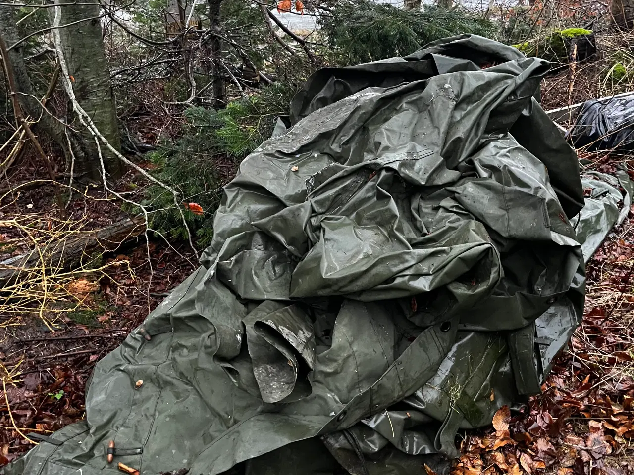 Billede 2 - Camouflage og militær presenning 