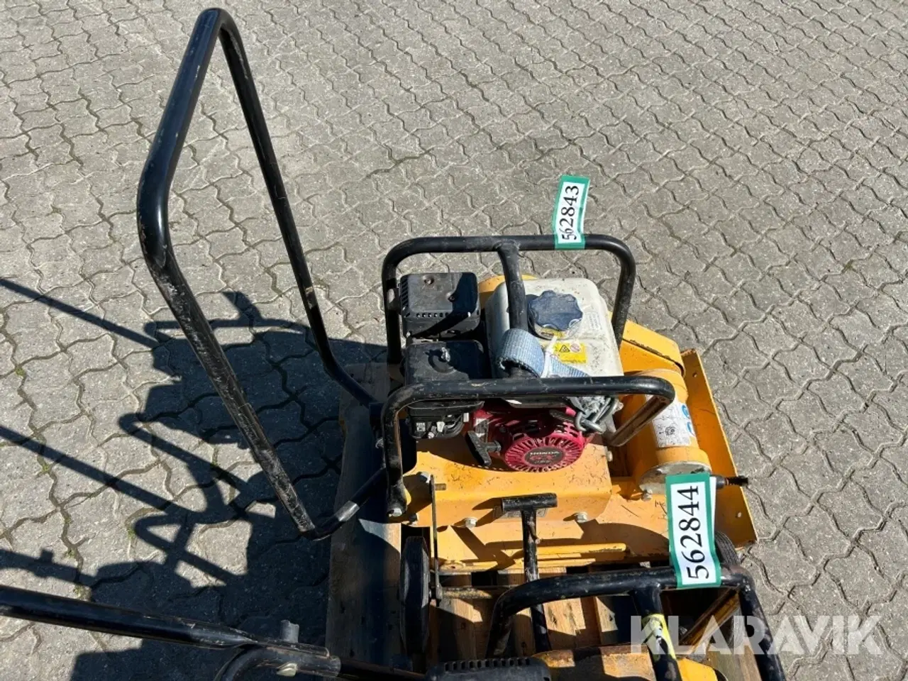 Billede 2 - Pladevibrator Euro Shatal PC1613