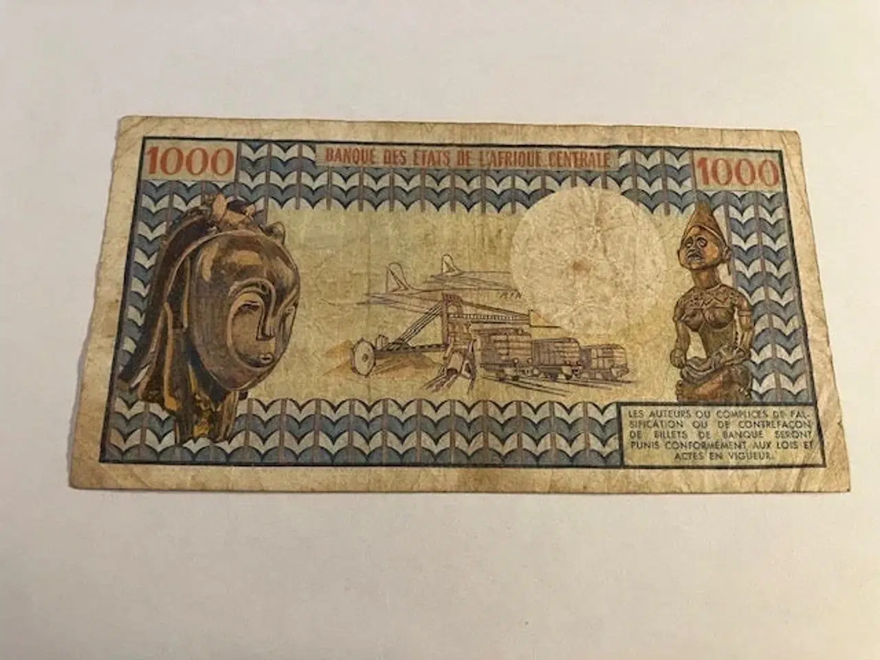 Billede 1 - 1000 Francs Congo