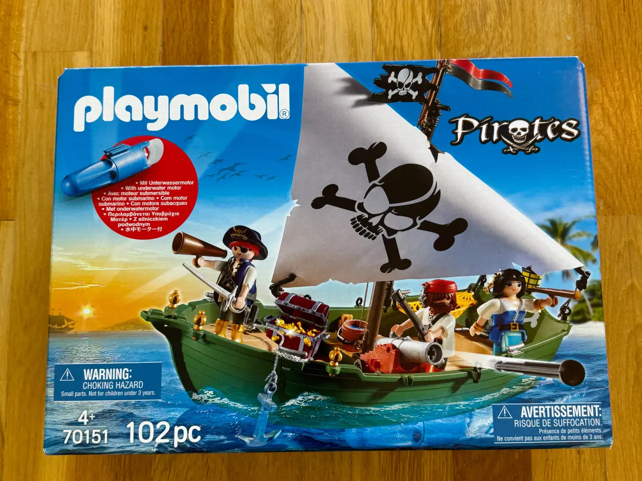 Billede 1 - Playmobil piratskib - model 70151