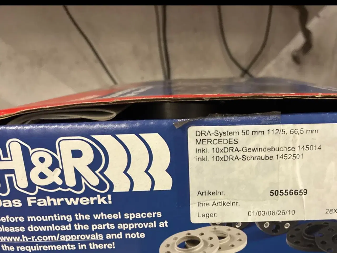 Billede 1 - H&R SPACER KIT