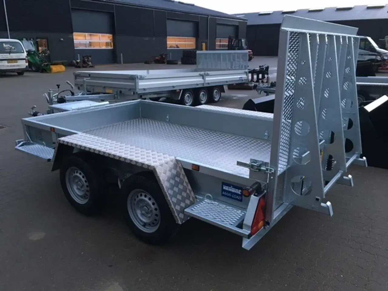 Billede 2 - Variant 2718 M3 Maskintrailer Alubund