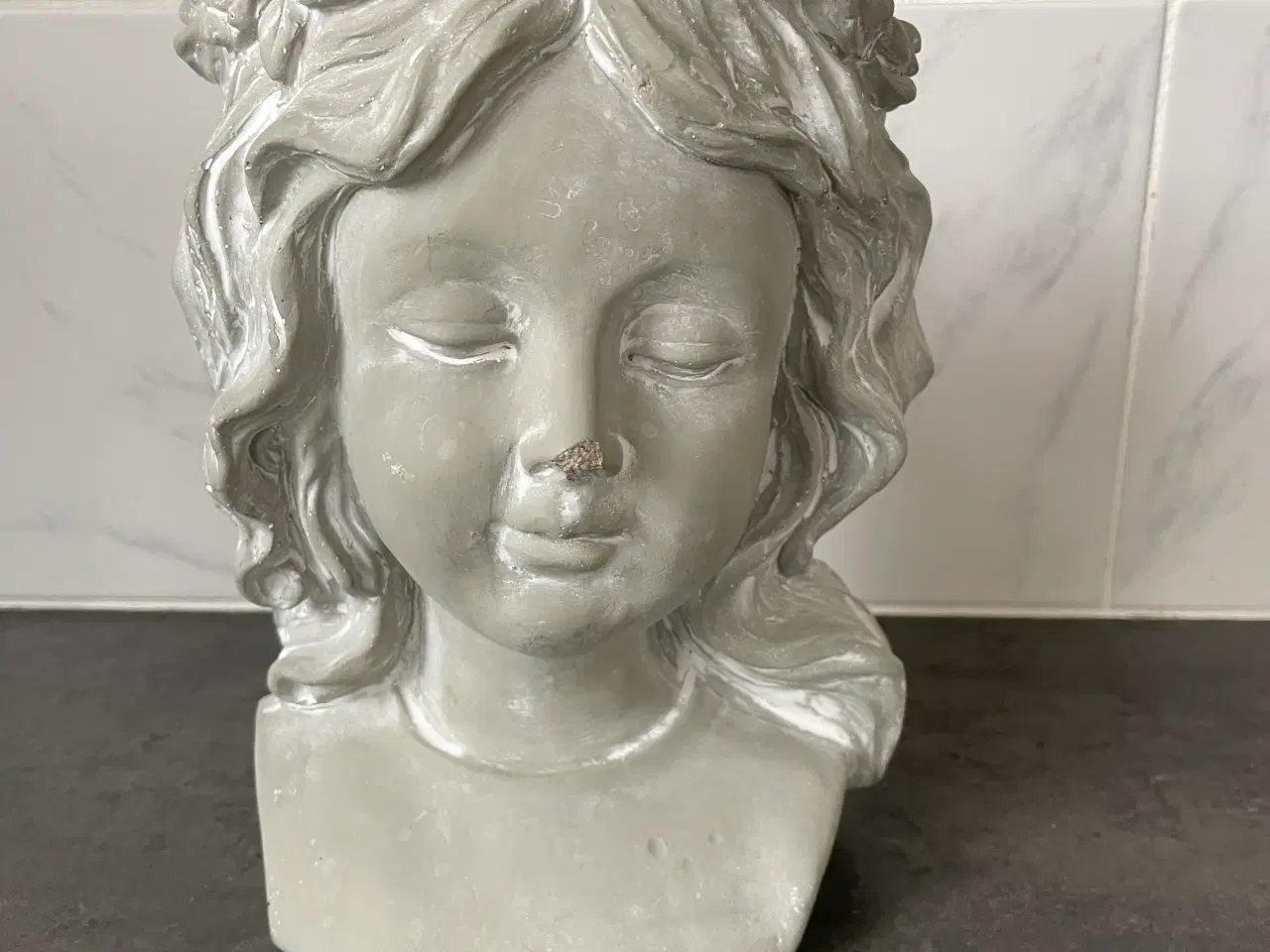 Billede 1 - Plantehoved cement