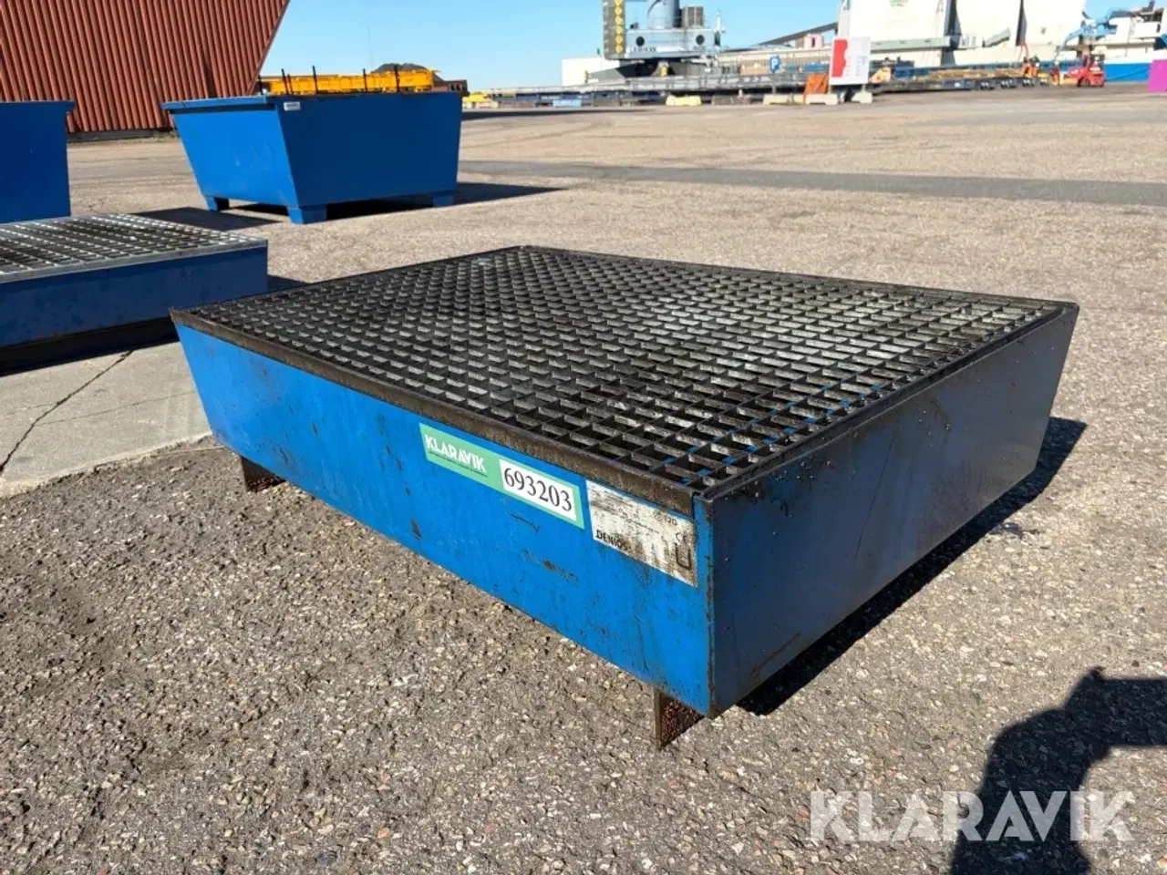 Billede 1 - Opsamlingskar / spildbakke Denios Basic E-Palette