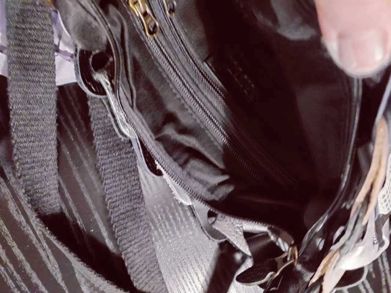 Billede 7 - Octopus Aida taske sort/sølv - ny