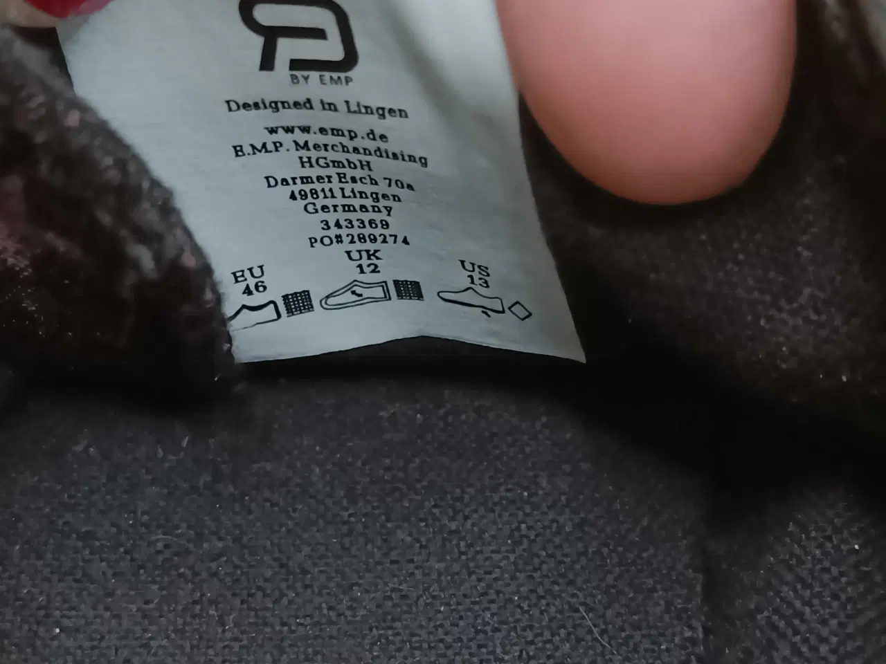 Billede 5 - Lærredssko 46str  